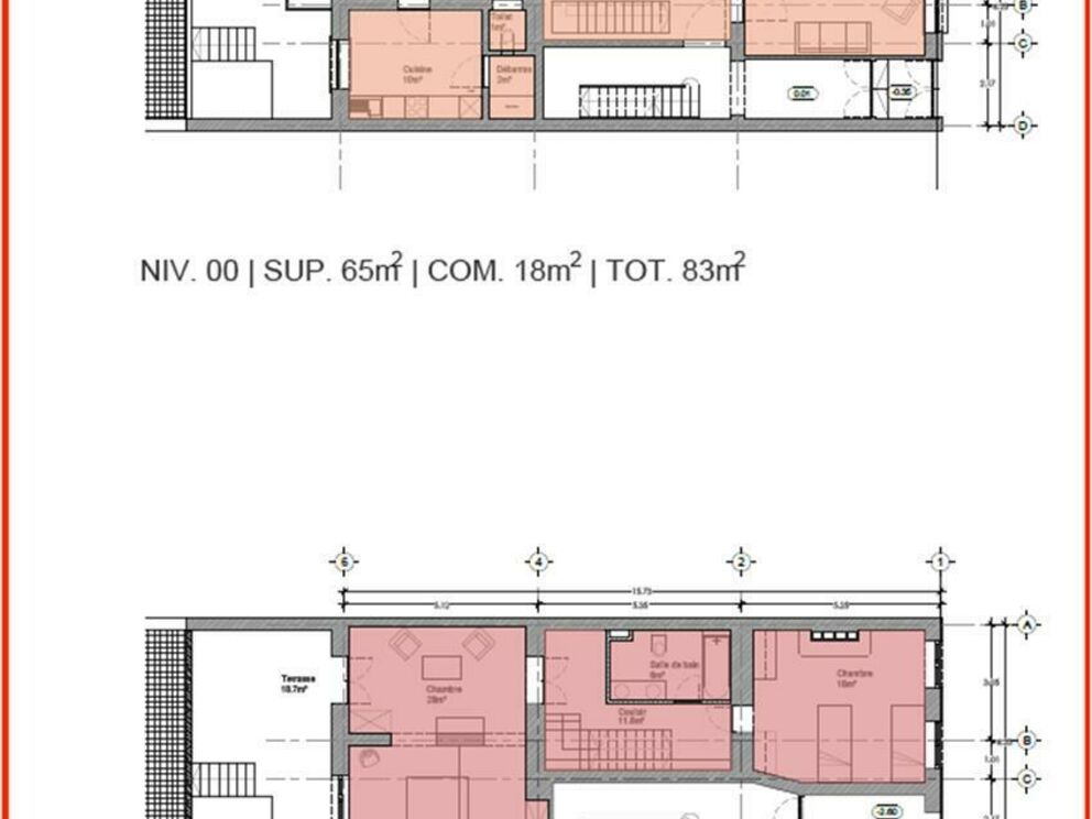 Gelijkvloerse verd. + tuin te huur in Sint-Gillis